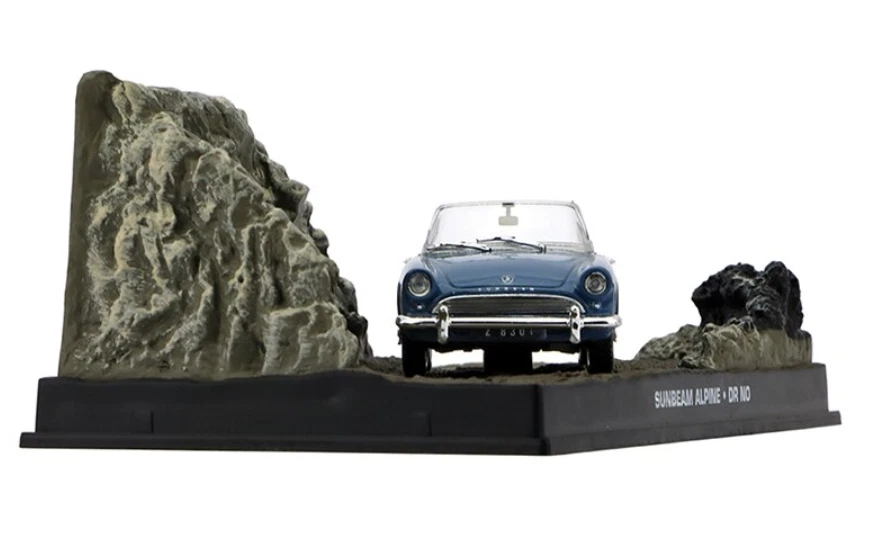 1:43 James Bond 007 Dr. NO Sunbeam Alpine 1962 Car Model Alloy Metal Diecast - Image 4 of 4
