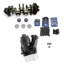 Kurbelwelle+Froststopfen+Lager+Ölfilterbock für VW 2.0 TD I03N105212B 04L103113 