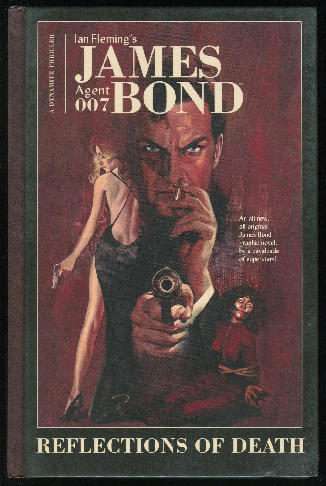 James Bond 007 Reflections of Death Hardcover HC Moneypenny MI6 Spy Espionage 