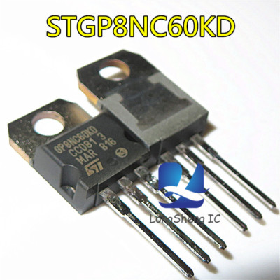 2x STGP10NC60KD IGBT A N Canali TO-220 - Cortocircuito - Nuovo