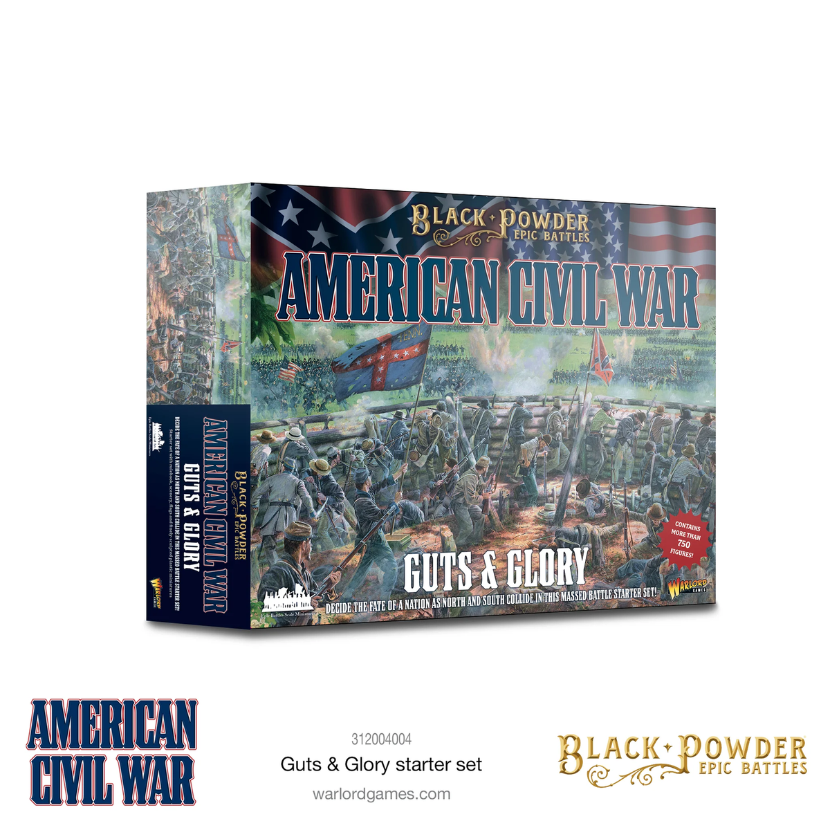 Warlord Games 312004004 Black Powder Epic Battles: ACW Guts