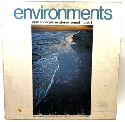 Environments Disc 1  Seashore/Aviary Atlantic Syntonic Research Series Vinyl LP