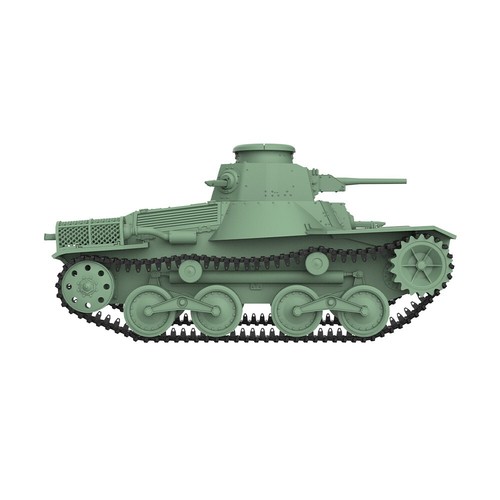 SSMODEL SS72829 1/72 25mm Military Model Kit Japan Type 95 Light Tank Ha-Go - Bild 4 von 5