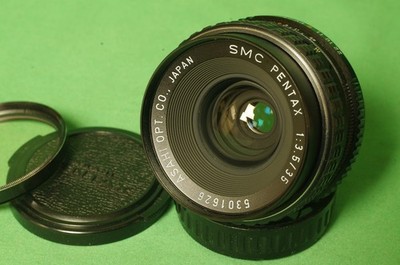 Pentax SMC 35mm f/3.5 wide angle lens Original K-series Sharp Full Frame