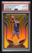 2019-20 Certified Rookies Mirror Gold 3/10 Jarrett Culver #155 PSA 10 GEM MT 6u3