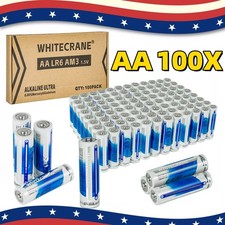 100 AA Batteries Extra Heavy Duty 1.5v Lot New Fresh for Remote Toys Wholesale