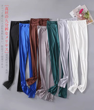 Women Mulberry Silk Long Johns Thermal Leggings Silk Thermal Underwear Bottoms