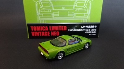 Tomica LIMITED VINTAGE NEO Honda NSX Type S. Zero LV-N288b (Green