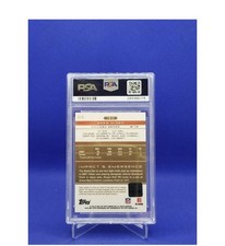 2007 TOPPS PERFORMANCE AUTOGRAPH RELIC-GOLD GREG OLSEN PSA 10 /5 