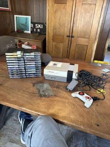 Nintendo NES Bundle Controller 22 Games Tested Works Vintage and Accessories.