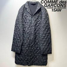 15AW Comme Des Garcon Camisa China Plumón Fieltro Abrigo Acolchado