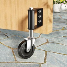 Ronlap Gate Wheels for Wooden Gate, Gate Caster Wheel Spring Loaded for Metal Tu
