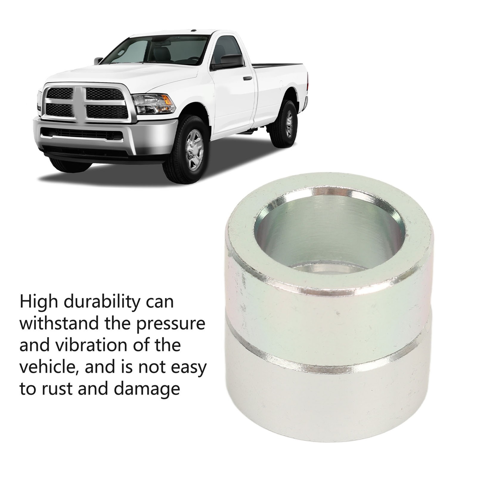 2PCS Aluminum Intermediate Steering Column Shaft Bushings Reduce Wear For 1500 2