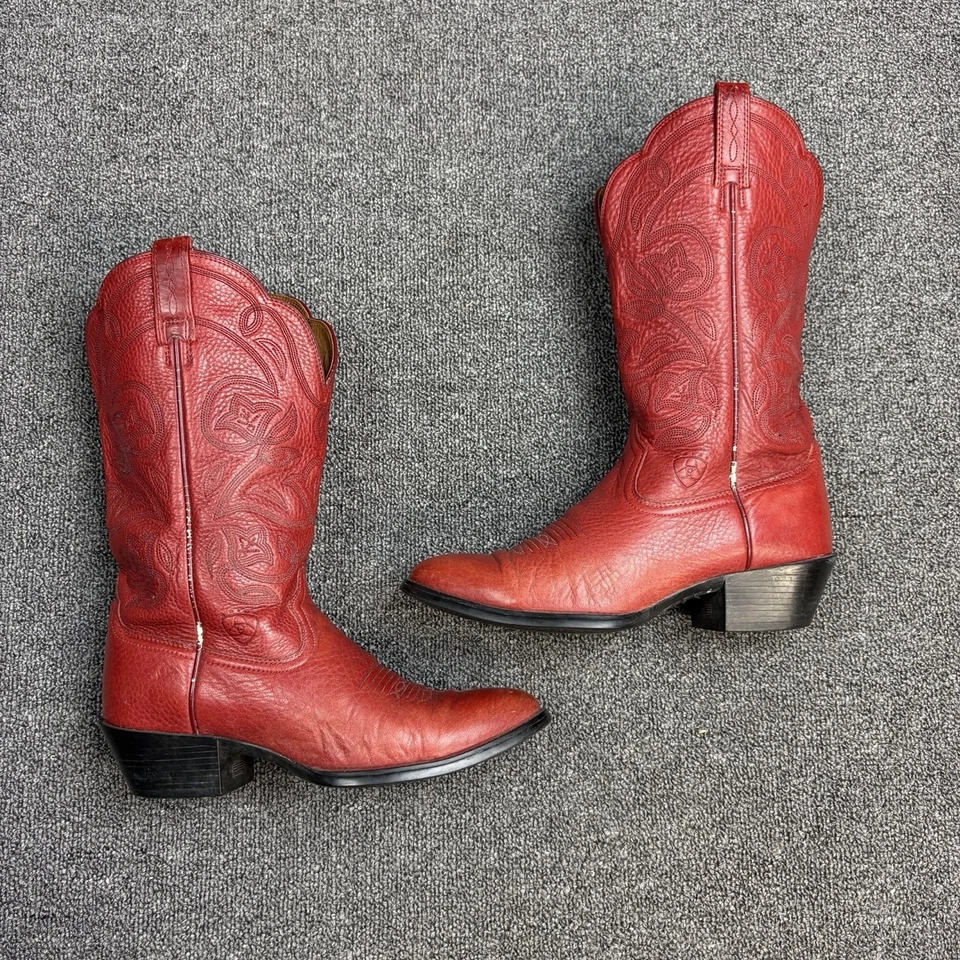 Botas de Vaquero Ariat Heritage Rojo Occidental Vaquera Suroeste 15761 Mujer Talla 7.5 B Foto 2 de 4