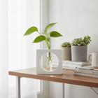 Geometric Shape Flameless Aroma Modern Hydroponic Flower Pot  Desktop Decor