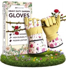 DIY Doctor Gardening Gloves for Women - Heavy Duty, Thick, Thorn Proof & Waterpr