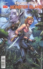 Escape from Monster Island #4A FN 2016 Stock Image Zenescope