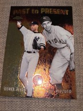 2001 Topps Chrome Past To Present Derek Jeter Phil Rizzuto