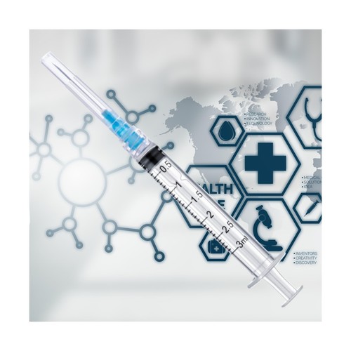 100 Pack Disposable 3ml/cc Lab Syringes with 23Ga 1 Inch Needle Luer Lock, In... - Picture 4 of 7