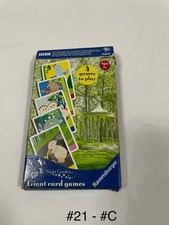 In The Night Garden Snap Cards Giant cards 4 Games 2007 pontipines Very Rare!! 