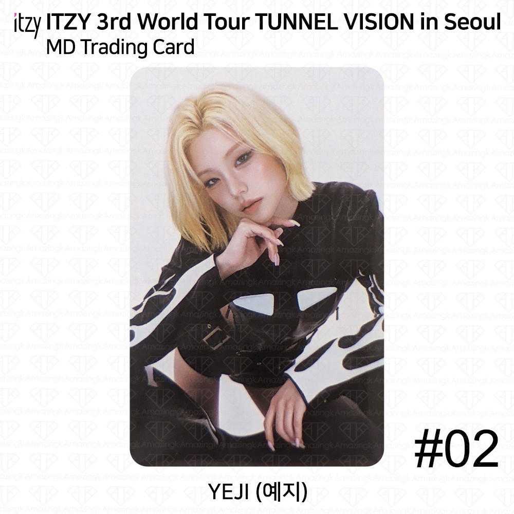 ITZY 3rd World Tour TUNNEL VISION MD Official Trading Card | eBay