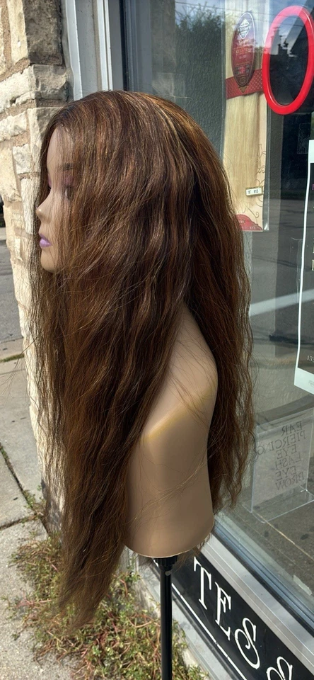 30英寸蜂蜜棕色假发 — 第 2/4 张图片