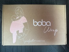 THE BOBA WRAP Baby Carrier Child Newborn Sling Up to 35 lbs. GRAY New