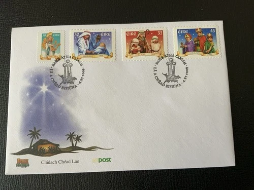 Ireland 1999 #1213-1216 Christmas - FDC