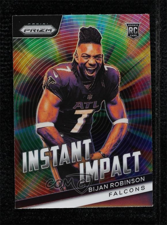 2023 Panini Prizm Instant Impact Bijan Robinson #II-5 Rookie RC