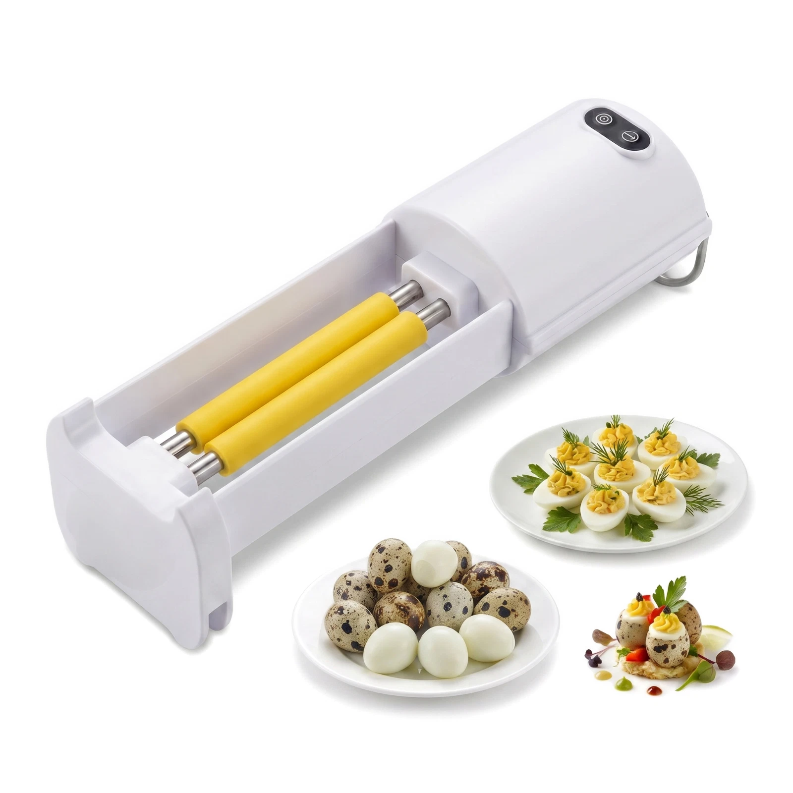 Electric Quail Egg Peeler Machine Only for Cooked Quail Eggs, 3 Second Fast Auto
Opens in a new wind