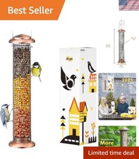 Classic Sunflower or Mixed Seed Bird Feeder, Ring Pull Advantage,