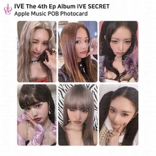 IVE 4th EP Album IVE SECRET Applemusic POB Photocard WONYOUNG REI LIZ GAEUL