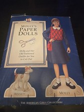 American Girl Collection Molly's Paper Dolls Cut Out Paper Doll Book