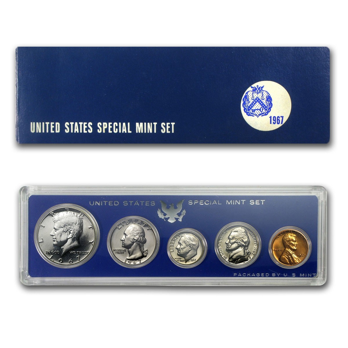 1967年 金銀メダルセット 1967 U.S. Special Mint Set | eBay