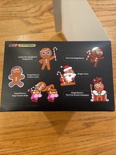 Cookie Run Kingdom Ginger Brave Figurki kolekcjonerskie Oficjalna edycja. 6 szt. stalówki uszczelnione