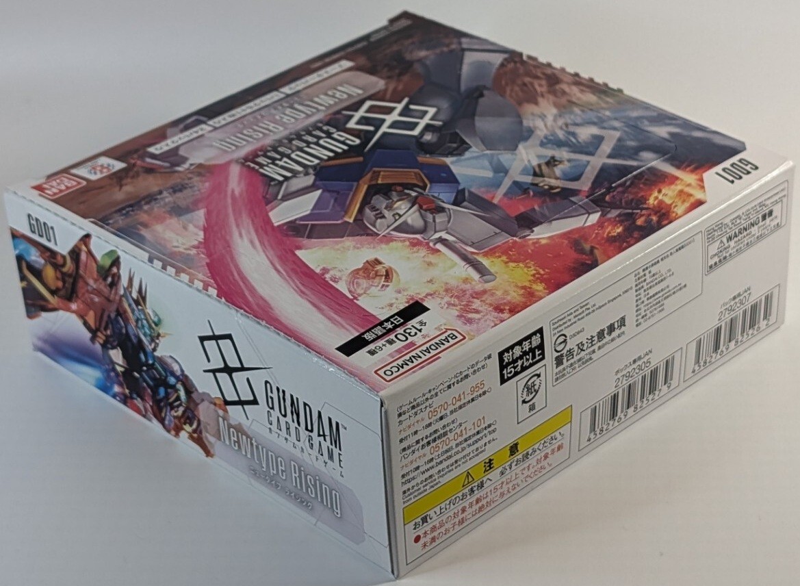 その他 Gundam Card Game Newtype Rising 1box GUNDAM Card Game Newtype Rising Booster BOX GD01 BANDAI