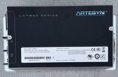 Artesyn LCM600 Series Industrie-Schaltnetzteil 48V 13A 600W 100 240V IEC C14