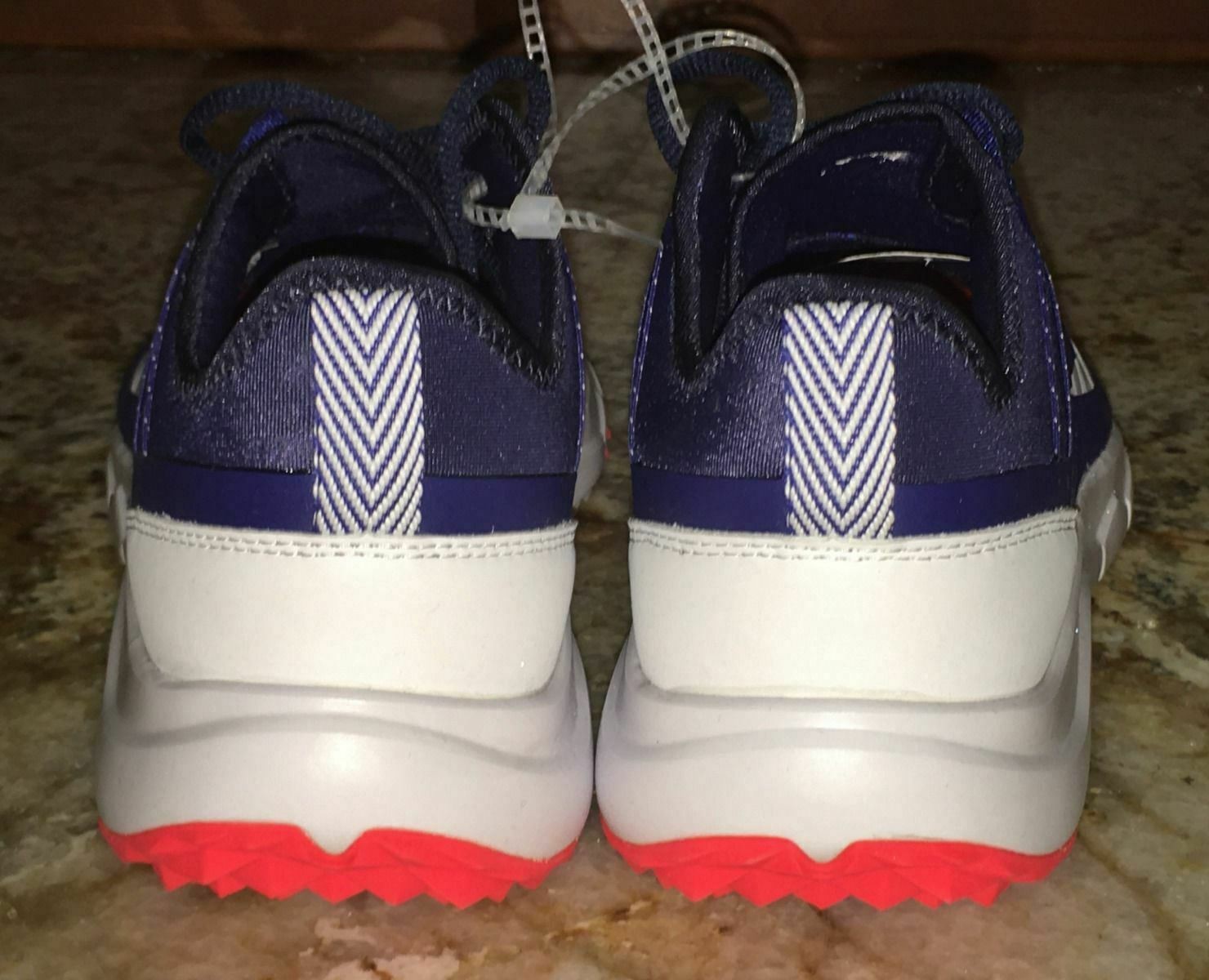 NIKE Free Inspired Impact 2 Deep Royal Blue White Golf Shoes Cleats Womens 8.5 thumbnail 5