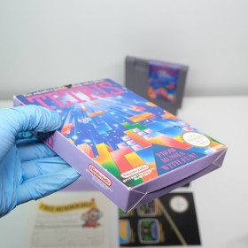 Tetris Nintendo Nes Game UK Version Boxed With Manual Complete CIB VGC