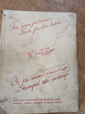 Chris Craft Marine Engines Parts List V-8 Engines Models 283 And 283M (#1#)