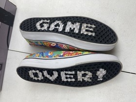 VANS Nintendo x Authentic Super Mario Bros RARE NINTENDO NES BOX Size 7.5 M 9W