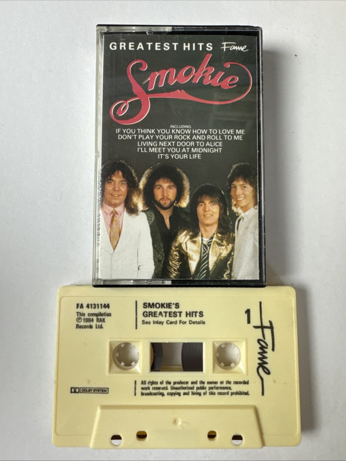 SMOKIE - GREATEST HITS - Cassette Album