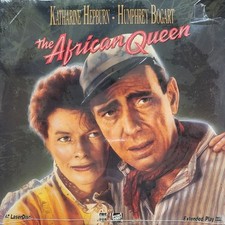 The African Queen Bogart Hepburn Vintage Laserdisc Fox Video New Sealed