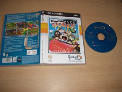 THEME PARK WORLD Pc Cd Rom SO - FAST DISPATCH