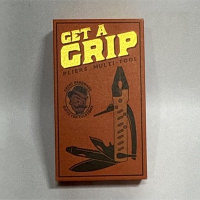 Trixie & Milo Get A Grip Pliers Multi-Tool Stainless Steel Gold & Black