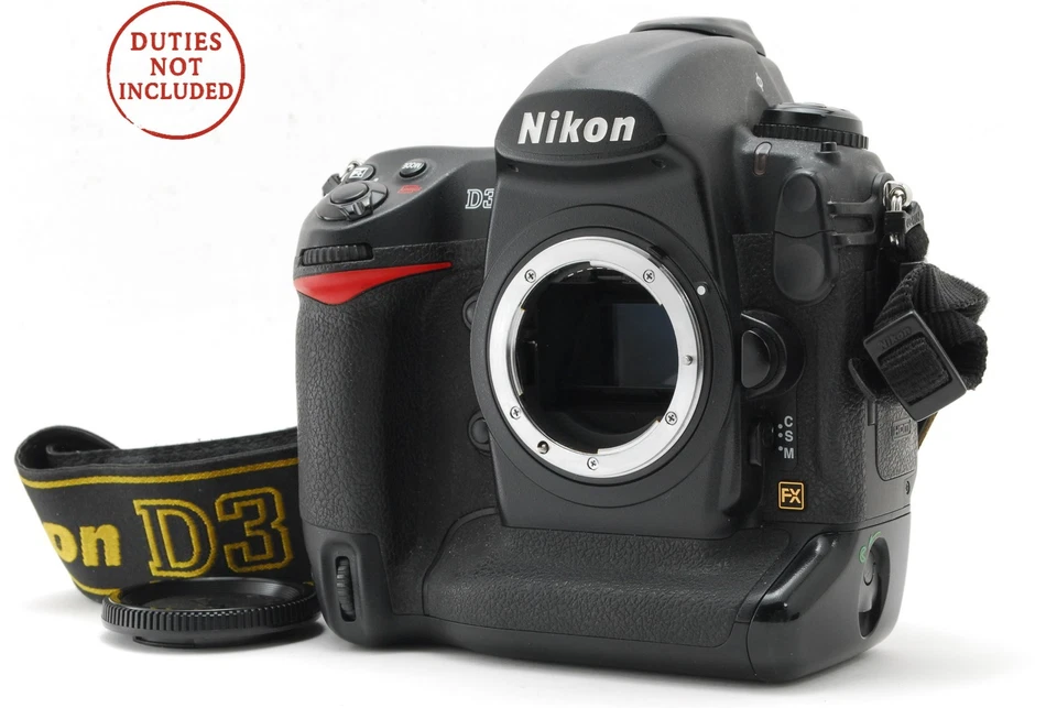 [MINT] Nikon D3 12.0MP Digital SLR Camera Body w/Battery, CFcard From JAPAN A584 - Image 2 of 4
