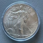 2014 American Silver Eagle Dollar 1 Troy Ounce 0.999 Purity Uncirculated Coin