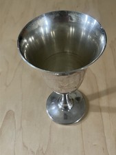 Vintage WALLACE Sterling Silver Goblet 6 3/4" Tall (6.14 Troy Ounces)