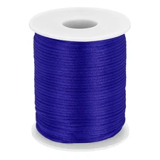 Nylon String Cord 2mm x 55 Yards Thread Twine String Beading Cord,Deep Blue
