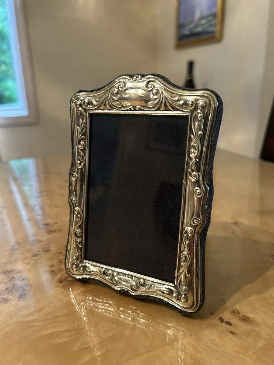 Sterling Silver Picture Frame In Antique Picture Frames for sale